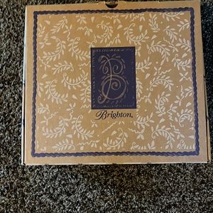 Brighton canvas/leather bag